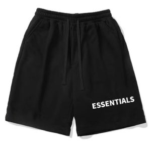 new-black-cotton-short