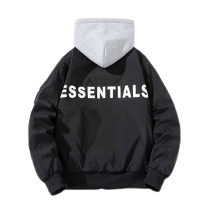 essentials-bomber-black-hoodie-jacket